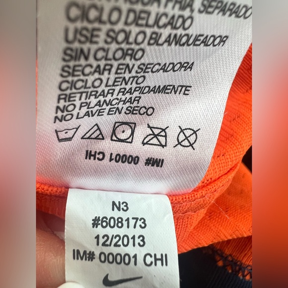 Nike Denver‎ Broncos Eric Decker #87 Orange Jersey NFL Football Youths Size XL - Picture 9 of 9